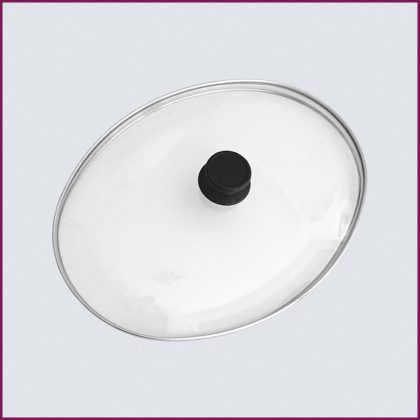 Glasdeckel Oval